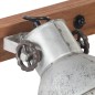 vidaXL Lámpara de pared industrial plateado 65x25 cm E27 vidaXL Lámpara de pared industrial plateado 65x25 cm E27
