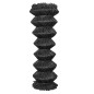 vidaXL Valla de tela metálica acero gris 25x1,25 m vidaXL Valla de tela metálica acero gris 25x1,25 m