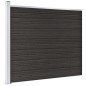 vidaXL Panel de valla WPC gris 175x146 cm vidaXL Panel de valla WPC gris 175x146 cm
