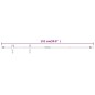 vidaXL Kit mini puerta corredera armario acero carbono blanco 152 cm vidaXL Kit mini puerta corredera armario acero carbono blanco 152 cm