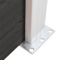 vidaXL Panel de valla WPC gris 175x146 cm vidaXL Panel de valla WPC gris 175x146 cm