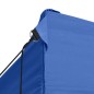 vidaXL Carpa plegable profesional con 3 paredes acero azul 3x4 m vidaXL Carpa plegable profesional con 3 paredes acero azul 3x4 m