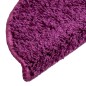 vidaXL Alfombras de peldaños de escalera 15 uds violeta 56x17x3 cm vidaXL Alfombras de peldaños de escalera 15 uds violeta 56x17x3 cm