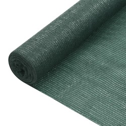 vidaXL Red de privacidad HDPE verde 3,6x10 m 75 g/m² 