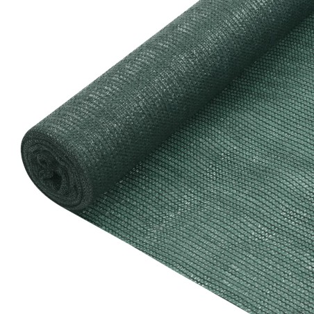 vidaXL Red de privacidad HDPE verde 3,6x10 m 75 g/m² 