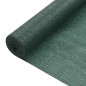 vidaXL Red de privacidad HDPE verde 3,6x10 m 75 g/m² 