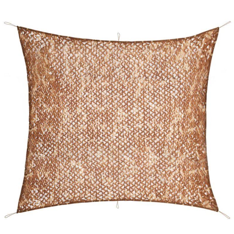vidaXL Red de camuflaje con bolsa de almacenamiento beige 2x3 m vidaXL Red de camuflaje con bolsa de almacenamiento beige 2x3 m