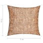 vidaXL Red de camuflaje con bolsa de almacenamiento beige 5x5 m vidaXL Red de camuflaje con bolsa de almacenamiento beige 5x5 m