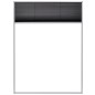 vidaXL Mosquitera plisada para ventanas aluminio 60x80cm vidaXL Mosquitera plisada para ventanas aluminio 60x80cm