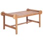 vidaXL Mesa de centro de teca maciza 100x50x45 cm vidaXL Mesa de centro de teca maciza 100x50x45 cm