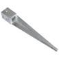 vidaXL Picas de tierra 6 uds acero galvanizado plateado 10x10x76 cm vidaXL Picas de tierra 6 uds acero galvanizado plateado 10x10x76 cm