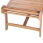vidaXL Mesa de centro de teca maciza 100x50x45 cm vidaXL Mesa de centro de teca maciza 100x50x45 cm