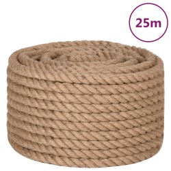 vidaXL Cuerda de yute 25 m de longitud y 20 mm de grosor