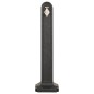 vidaXL Cisterna de jardín con grifo aspecto de piedra gris antracita vidaXL Cisterna de jardín con grifo aspecto de piedra gris antracita