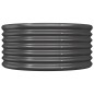 vidaXL Jardinera acero con recubrimiento polvo antracita 80x80x36 cm vidaXL Jardinera acero con recubrimiento polvo antracita 80x80x36 cm