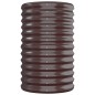 vidaXL Jardinera arriate acero recubrimiento polvo marrón 260x40x68 cm vidaXL Jardinera arriate acero recubrimiento polvo marrón 260x40x68 cm