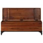 vidaXL Baúl de almacenaje de madera maciza de acacia 110x35x41 cm vidaXL Baúl de almacenaje de madera maciza de acacia 110x35x41 cm