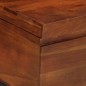 vidaXL Baúl de almacenaje de madera maciza de acacia 110x35x41 cm vidaXL Baúl de almacenaje de madera maciza de acacia 110x35x41 cm