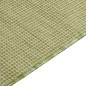 vidaXL Alfombra de exterior de tejido plano verde 80x250 cm vidaXL Alfombra de exterior de tejido plano verde 80x250 cm