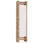 vidaXL Biombo plegable de 5 paneles bambú y lona 200 cm vidaXL Biombo plegable de 5 paneles bambú y lona 200 cm