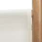 vidaXL Biombo plegable de 5 paneles bambú y lona 200 cm vidaXL Biombo plegable de 5 paneles bambú y lona 200 cm