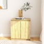 vidaXL Armario auxiliar de madera maciza de pino 60x36x65 cm vidaXL Armario auxiliar de madera maciza de pino 60x36x65 cm