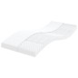 vidaXL Sofá cama nido con colchón tela gris claro 90x200 cm vidaXL Sofá cama nido con colchón tela gris claro 90x200 cm
