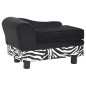 vidaXL Sofá para perros felpa negro 57x34x36 cm vidaXL Sofá para perros felpa negro 57x34x36 cm