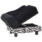 vidaXL Sofá para perros felpa negro 57x34x36 cm vidaXL Sofá para perros felpa negro 57x34x36 cm