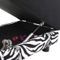 vidaXL Sofá para perros felpa negro 57x34x36 cm vidaXL Sofá para perros felpa negro 57x34x36 cm