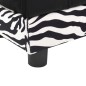 vidaXL Sofá para perros felpa negro 57x34x36 cm vidaXL Sofá para perros felpa negro 57x34x36 cm