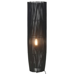 vidaXL Lámpara de pie sauce negro E27 52 cm