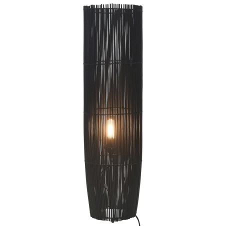 vidaXL Lámpara de pie sauce negro E27 52 cm