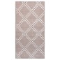 vidaXL Alfombra de exterior PP marrón 80x150 cm vidaXL Alfombra de exterior PP marrón 80x150 cm