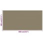 vidaXL Alfombra para tienda de campaña HDPE gris taupe 400x800 cm vidaXL Alfombra para tienda de campaña HDPE gris taupe 400x800 cm