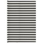 vidaXL Alfombra de tienda de campaña 300x600 cm gris antracita blanca