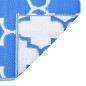 vidaXL Alfombra de exterior PP azul 190x290 cm vidaXL Alfombra de exterior PP azul 190x290 cm