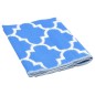 vidaXL Alfombra de exterior PP azul 190x290 cm vidaXL Alfombra de exterior PP azul 190x290 cm