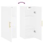 vidaXL Armario de pared blanco 34,5x34x90 cm vidaXL Armario de pared blanco 34,5x34x90 cm