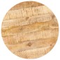 vidaXL Mesa de bistró redonda madera de mango rugosa Ø60x75 cm vidaXL Mesa de bistró redonda madera de mango rugosa Ø60x75 cm