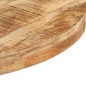 vidaXL Mesa de bistró redonda madera de mango rugosa Ø70x75 cm vidaXL Mesa de bistró redonda madera de mango rugosa Ø70x75 cm