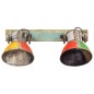 vidaXL Lámpara de pared industrial multicolor E27 45x25 cm vidaXL Lámpara de pared industrial multicolor E27 45x25 cm