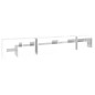vidaXL Mueble de TV con luces LED blanco brillante 260x36,5x40 cm vidaXL Mueble de TV con luces LED blanco brillante 260x36,5x40 cm