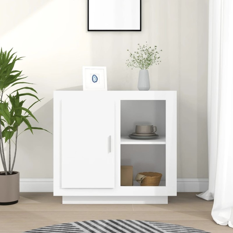 vidaXL Aparador blanco 80x40x75 cm vidaXL Aparador blanco 80x40x75 cm