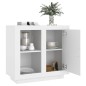 vidaXL Aparador blanco 80x40x75 cm vidaXL Aparador blanco 80x40x75 cm