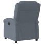 vidaXL Sillón reclinable de terciopelo gris oscuro vidaXL Sillón reclinable de terciopelo gris oscuro