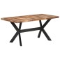 vidaXL Mesa de comedor de madera acacia acabado miel 160x80x75 cm vidaXL Mesa de comedor de madera acacia acabado miel 160x80x75 cm