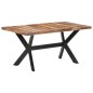 vidaXL Mesa de comedor de madera acacia acabado miel 160x80x75 cm vidaXL Mesa de comedor de madera acacia acabado miel 160x80x75 cm