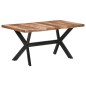 vidaXL Mesa de comedor de madera acacia acabado miel 160x80x75 cm vidaXL Mesa de comedor de madera acacia acabado miel 160x80x75 cm