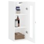 vidaXL Armario de pared blanco 34,5x34x90 cm vidaXL Armario de pared blanco 34,5x34x90 cm